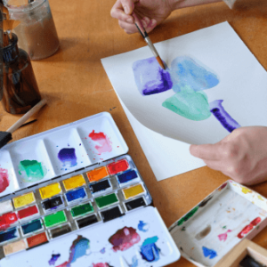 Watercolour Painting: Snow Landscape Greeting Cards