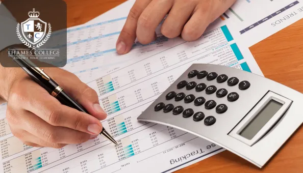 A person reviewing financial data, representing the practical skills gained in the Purchase Ledger Assistant – QLS Endorsed Career Bundle, focused on finance and accounting practices.